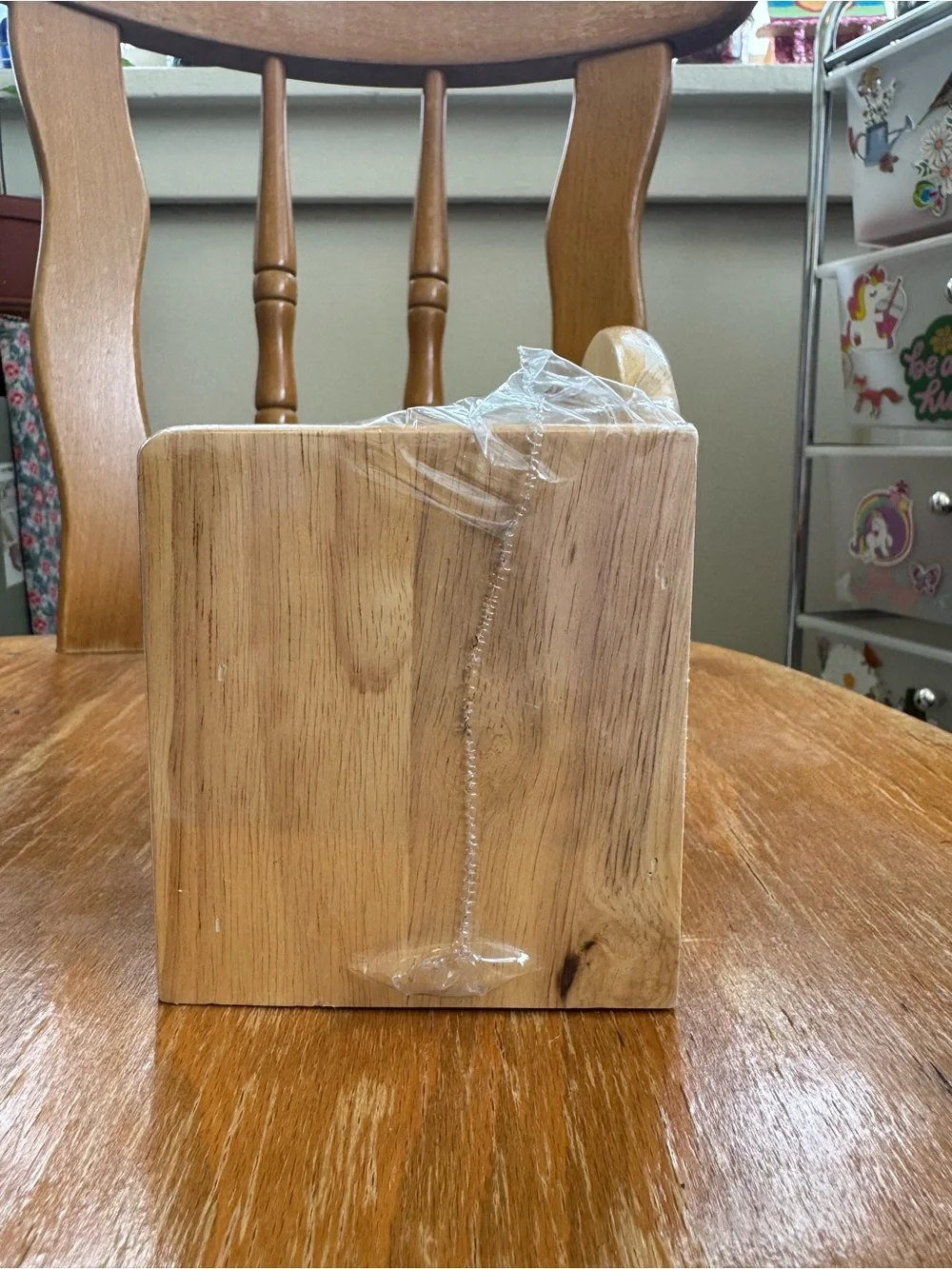 NWT 90’s Vintage Wood RecipeBox by “Good Cook.” Model #33560. Original Packaging